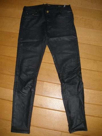 ZARA Woman broek zwart PU leer maat 38 - nieuw - beschikbaar voor biedingen