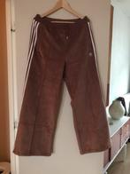 Adidas track pant broek fluweel velvet velours bruin maat M, Kleding | Dames, Bruin, Adidas, Maat 42/44 (L), Nieuw