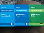 Zgan Prisma woordenboeken FR-NL/NL-FR/NL-DUI, Prisma of Spectrum, Ophalen of Verzenden, Zo goed als nieuw, Duits