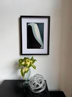 Kunst mid century moderm schilderij art painting abstract, Ophalen of Verzenden