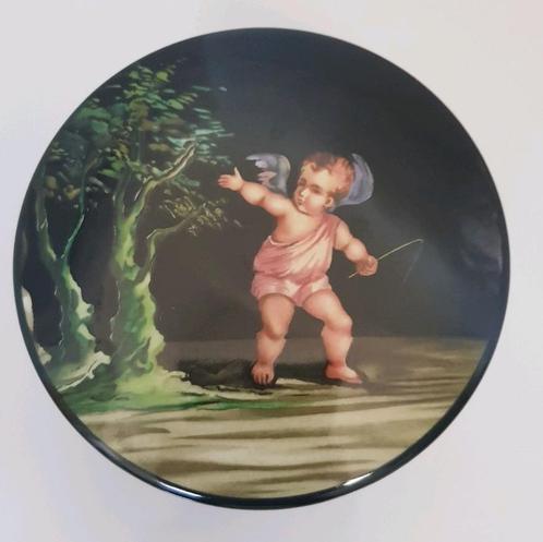 Pompei Villeroy & Boch dekseldoosje, Antiek en Kunst, Antiek | Porselein, Ophalen of Verzenden