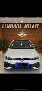 Golf 8 GTI Club Sport, 4 cilinders, Leder en Stof, Wit, 300 pk