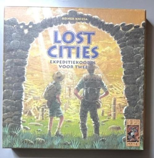 Lost cities kaartspel, Hobby en Vrije tijd, Gezelschapsspellen | Kaartspellen, Zo goed als nieuw, Een of twee spelers, Ophalen of Verzenden