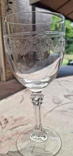 17 Prachtige klassieke kristallen wijnglazen model CHEVREUSE, Ophalen of Verzenden
