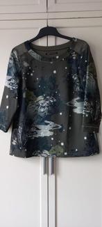Expresso top olijfgroen-meerkleurig maat 42 zgan, Kleding | Dames, Tops, Expresso, Maat 42/44 (L), Ophalen of Verzenden, Zo goed als nieuw