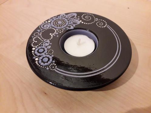 waxinelichthouder aardewerk, Antiek en Kunst, Antiek | Keramiek en Aardewerk, Ophalen of Verzenden