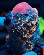 CALCIET/LAZURIET/PHLOGOPIET, AFGHANISTAN (=UV), Ophalen of Verzenden, Mineraal