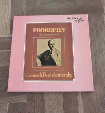 Prokofiev - The Symphonies (Boxset, Melodiya) beschikbaar voor biedingen