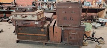 koffers beschikbaar voor biedingen