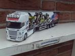Tekno  Scania  van  Adri  &  Zoon., Hobby en Vrije tijd, Modelauto's | 1:50, Ophalen of Verzenden, Nieuw, Bus of Vrachtwagen, Tekno