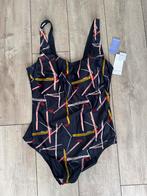 Super mooi nieuw blauw/multi badpak van Femilet  (Maat 50), Nieuw, Lingerie of Zwemkleding, Femilet, Verzenden