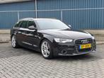 Audi A6 2.8 S-line Automaat (Org NL/Volledige historie/NAP), Auto's, Euro 5, Zwart, 2773 cc, Bruin