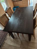 Houten Eiken Eettafel 160*90, Huis en Inrichting, Tafels | Eettafels, Ophalen, Gebruikt, 100 tot 150 cm, Eikenhout