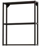 ENHET kastje 60x15x75 cm zwart, Ophalen of Verzenden, Zo goed als nieuw