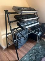 Jaspers 4D-145B Keyboard Standaard - Top Conditie!, Muziek en Instrumenten, Standaards, Ophalen, Zo goed als nieuw, Instrumentstandaard