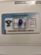 Tanzanite 3.25ct natural oval mixed cut zoinite (60), Sieraden, Tassen en Uiterlijk, Edelstenen, Ophalen of Verzenden, Nieuw