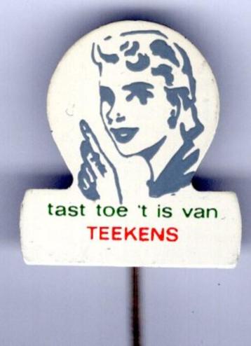 tast toe 't is van Teekens blik speldje ( P_184 ) beschikbaar voor biedingen