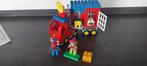 duplo spiderman truck (compleet), Kinderen en Baby's, Speelgoed | Duplo en Lego, Ophalen of Verzenden, Zo goed als nieuw, Duplo