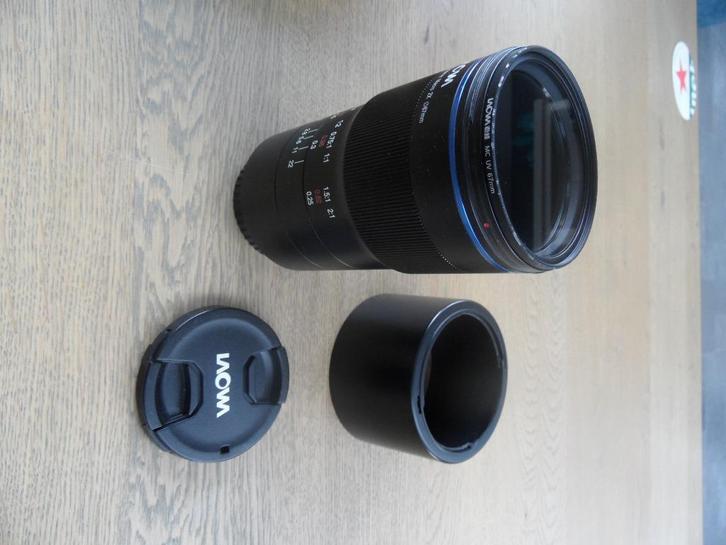 Laowa EF100mm f/2.8 CA-Dreamer Macro 2x Canon, Audio, Tv en Foto, Fotografie | Lenzen en Objectieven, Zo goed als nieuw, Macrolens