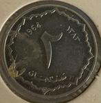 2 santiman Algerije 1964, Ophalen of Verzenden, Overige landen