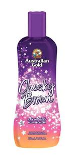 Nieuwe Australian Gold cheeky brown Zonnebankcrème, Ophalen of Verzenden, Nieuw, Zonnebrand of After Sun