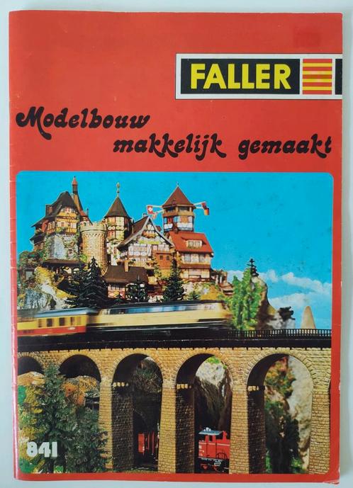 FALLER 841 'Modelbouw makkelijk gemaakt', Hobby en Vrije tijd, Modeltreinen | H0, Gebruikt, Boek, Tijdschrift of Catalogus, Overige merken