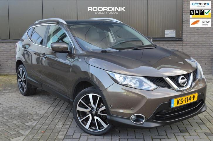 Nissan Qashqai Pano|360Cam|Leder|Clima|1e eigenaar!, Auto's, Nissan, Bedrijf, Te koop, Qashqai, 360° camera, ABS, Achteruitrijcamera