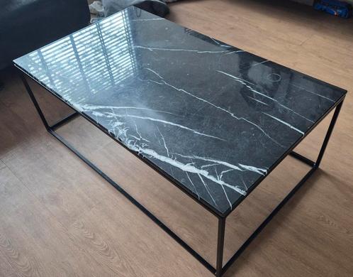 Mooie marmeren salontafel, Huis en Inrichting, Tafels | Salontafels, Zo goed als nieuw, Minder dan 50 cm, 50 tot 100 cm, Rechthoekig