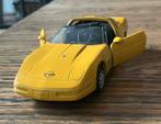 Gele Chevrolet Corvette ZR-1 Auto Cabrio schaal 1:38, Ophalen, Gebruikt, Auto