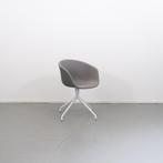 1x Hay About a Chair AAC21 Draaibaar Grijs/Taupe Stof - Wit, Huis en Inrichting, Niet ingevuld, Niet ingevuld, Ophalen of Verzenden