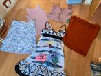 Zomer kleding pakket, veel nieuw, maat M 3x shirts, rok,jurk, Ophalen of Verzenden, Zo goed als nieuw, Maat 38/40 (M)