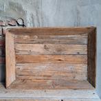 Landelijk houten dienblad 55x38cm *Etage3*, Gebruikt, ., Ophalen of Verzenden, .
