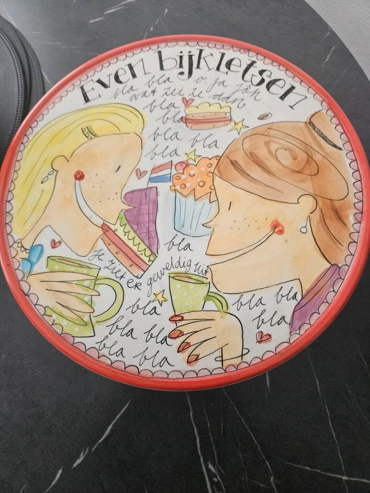 Blond Amsterdam taart plateau, Huis en Inrichting, Keuken | Servies, Zo goed als nieuw, Blond Amsterdam, Aardewerk, Ophalen of Verzenden