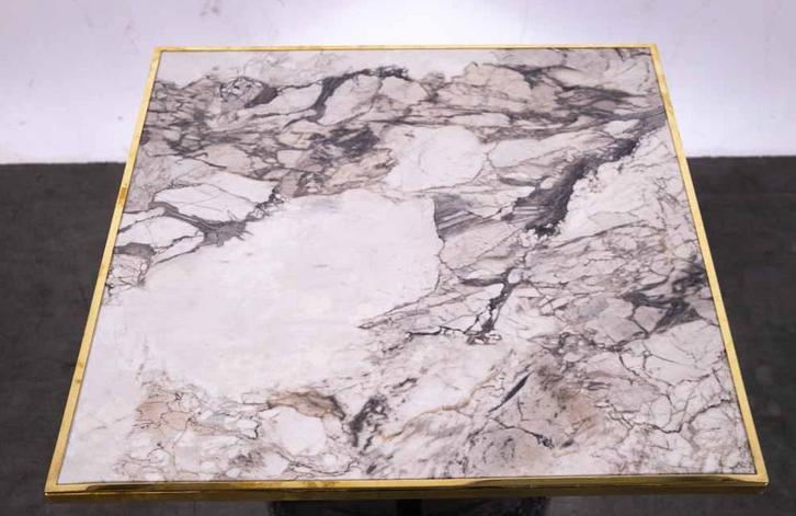 Tafelblad buiten Sony glans werzalit marmerlook 70x70cm, Huis en Inrichting, Tafels | Eettafels, Zo goed als nieuw, 50 tot 100 cm