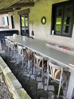 Bistro stoel  14 x, Tuin en Terras, Gebruikt, Hout, Ophalen