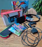 Nintendo switch met ring fit, pokemon, peach en Zelda, Spelcomputers en Games, Spelcomputers | Nintendo Switch, Ophalen of Verzenden