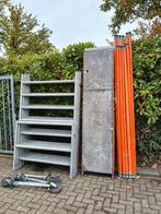 Rolsteiger merk Altrex 135x245 werkhoogte 8.2 meter, Doe-het-zelf en Verbouw, Steigers, Ophalen, Gebruikt, Rolsteiger of Kamersteiger