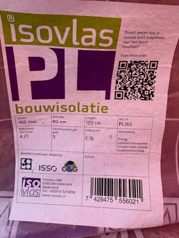 Isovlas isolatie 160 mm dikte beschikbaar voor biedingen