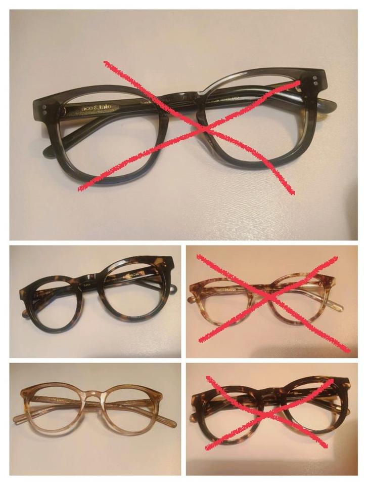 Diverse Ace en Tate monturen, Sieraden, Tassen en Uiterlijk, Zonnebrillen en Brillen | Heren, Nieuw, Bril, Overige merken, Overige kleuren