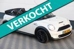 Mini Cabrio 1.6 Cooper S 184PK Navi Leder Cruise !, Auto's, Mini, Voorwielaandrijving, Traction-control, Gebruikt, Zwart