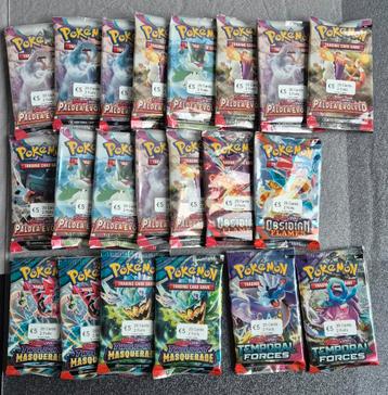 21 Resealed Booster Packs (20 cards - 2 foils) beschikbaar voor biedingen