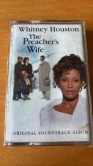 Whitney Houston sealed muziek cassette The Preacher’s wife  beschikbaar voor biedingen