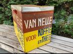 groot winkelblik. van Nelle koffie en thee uit de jaren 50, Ophalen of Verzenden, Gebruikt, Koffie, Van Nelle