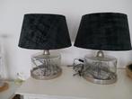 2 grote Rivera maison lampen, Ophalen, Glas, Zo goed als nieuw, Minder dan 50 cm