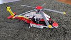 Lego Technic Airbus H175 Reddingshelikopter 42145, Ophalen of Verzenden, Zo goed als nieuw, Complete set, Lego