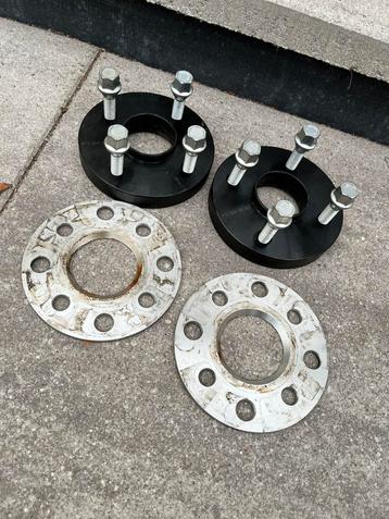 Adapters / spacers 4x100 opel 2x 20mm  2x 5mm beschikbaar voor biedingen