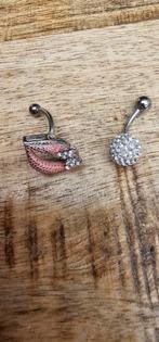 Navelpiercing 2x, Ophalen, Zo goed als nieuw
