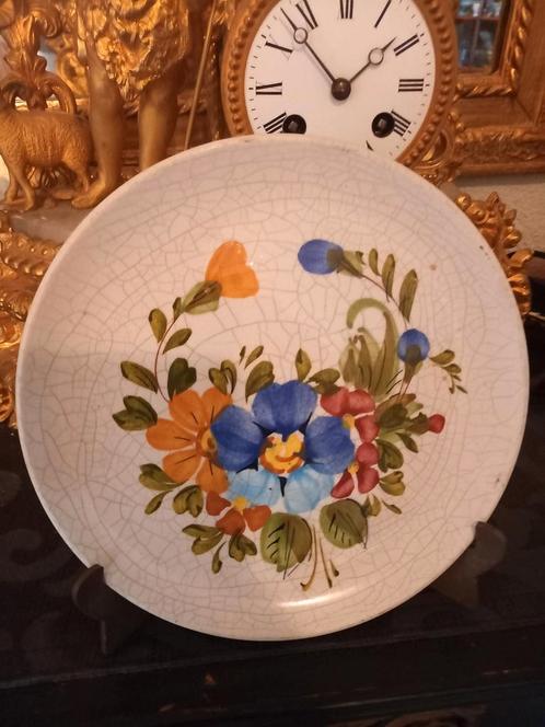 Prachtig oud bordje Hand gewalt, Antiek en Kunst, Curiosa en Brocante, Ophalen of Verzenden