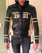 Echte leren motorjas maat 48, Motoren, Kleding | Motorkleding, Ophalen of Verzenden, Tweedehands, Jas | leer