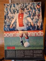 Oude, unieke poster Ruud Krol (Ajax), Ophalen of Verzenden, Zo goed als nieuw, Ajax, Poster, Plaatje of Sticker